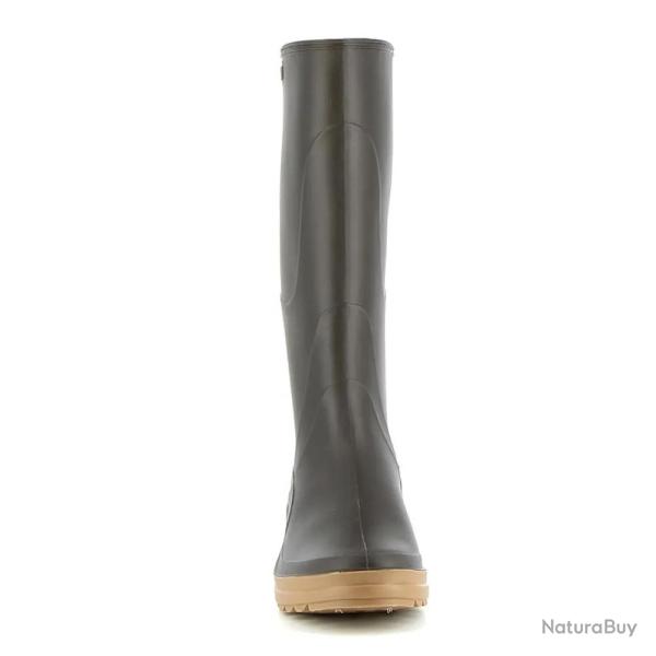 Bottes Femmes Karol PVC doublure jersey marron 36  41 36