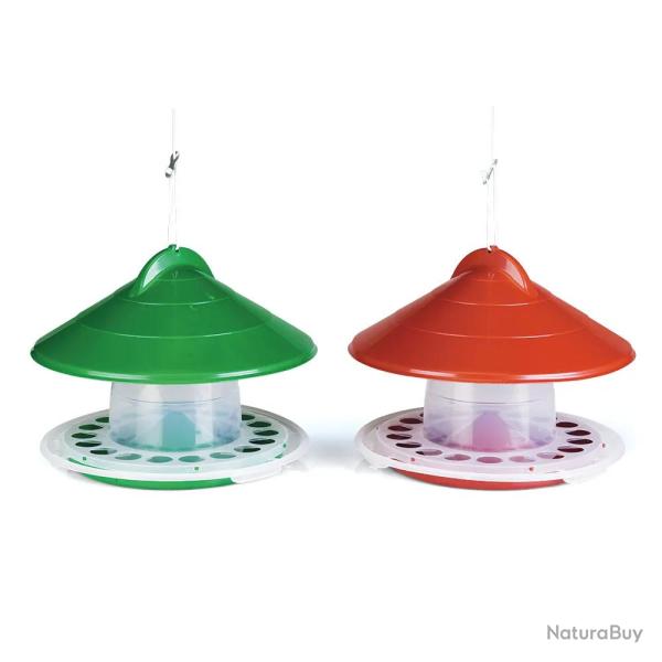 Mangeoire oiseaux de voli�re plastique 2kg