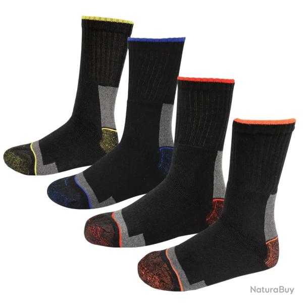 Lot de 4 paires de chaussettes renforc�es LMA 43 / 45