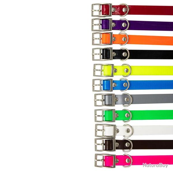 Collier Biogold petit chien ou chiot 3 couleurs Orange fluo