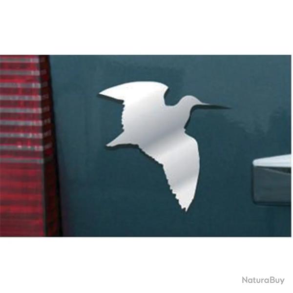 Logo chrom� 3D b�casse 10x8,7x2,5cm B�casse