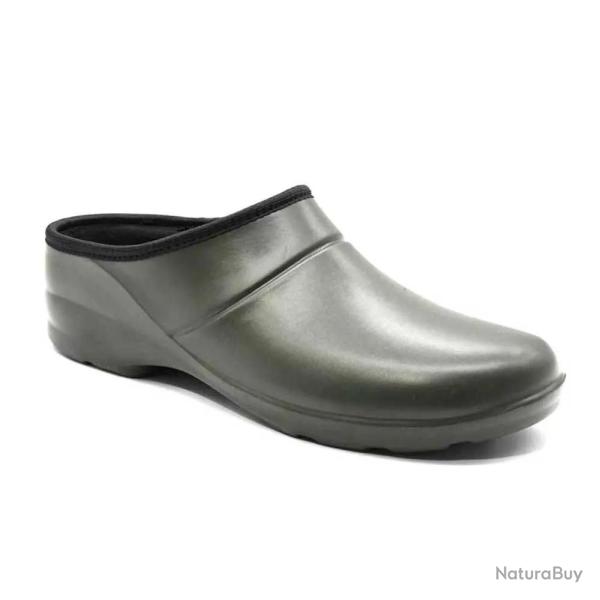 Sabots Cloack en plastique fourr�s EVA vert 39 � 46