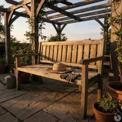 Banc de jardin en bois autoclave 150 cm