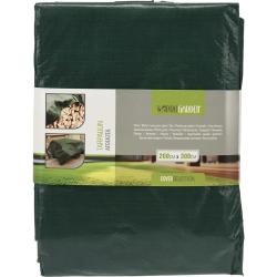 B&acirc;che de protection en poly&eacute;thyl&egrave;ne 3 x 4 m