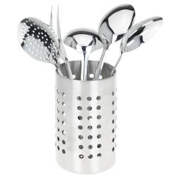 5 ustensiles de cuisine + support pot
