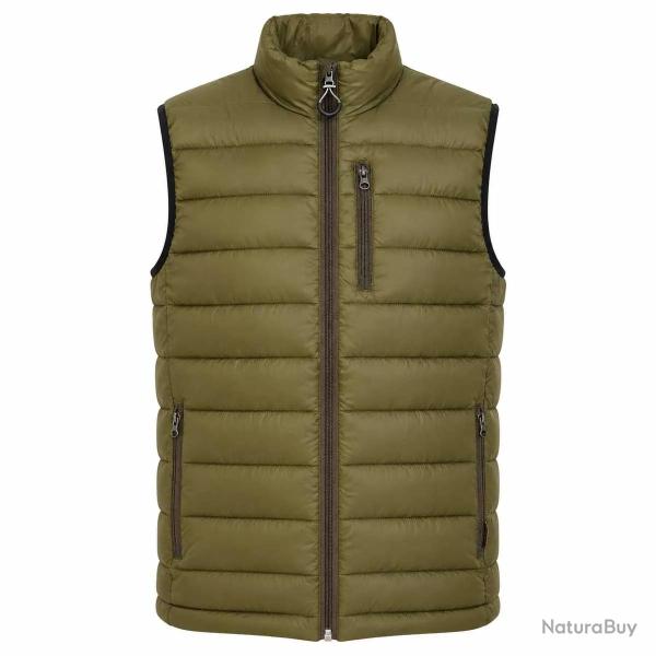 Doudoune sans manche polyamide kaki � 2XL