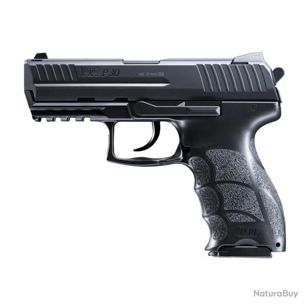 Pistolet P30 simple action 15 coups BBs 6mm Spring 0,5J L180mm