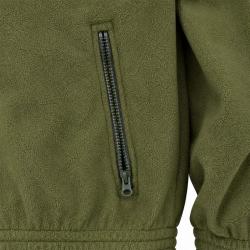 Blouson polaire broderie canard 2 poches polyester kaki M &agrave; 3XL XL