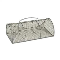 Nasse &agrave; grenouilles fond plat Maille 10 mm Longueur 76 cm