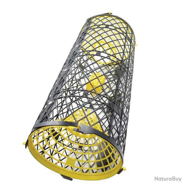 Nasse � �crevisses plastifi�e 50 cm Diam 30 cm 2 entr�es