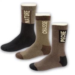 Lot de 3 chaussettes de chasse 43 - 46