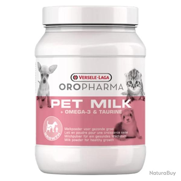 Lait de substitution Oropharma Pet Milk chien chat 400 g