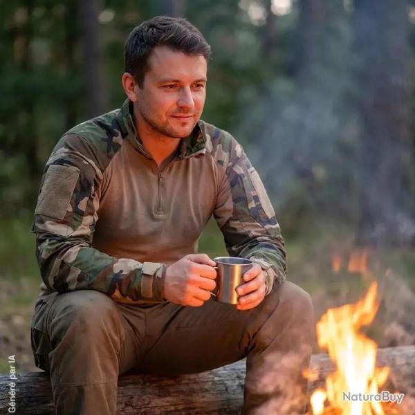 Chemise A10 Equipment Ubas Fighter camouflage ripstop