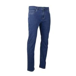 Jeans coupe droite Andrew 5 poches coton bleu moyen 40 &agrave; 54 40