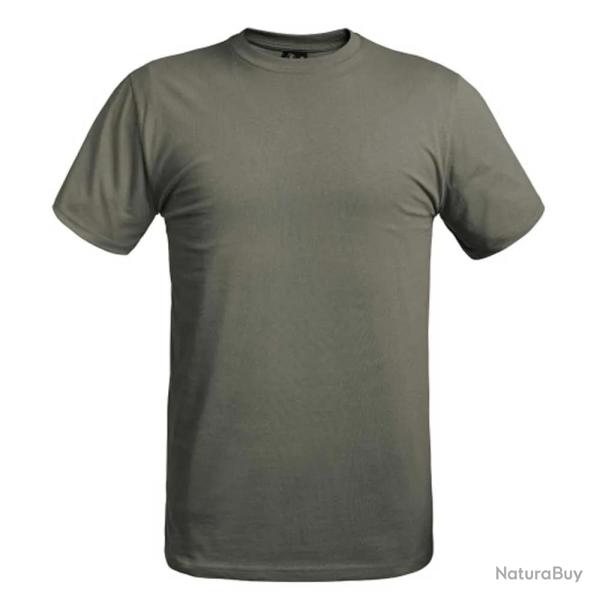 T shirt Strong Manche Courte 100 Coton Kaki Tailles M � 3XL