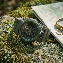 Montre CASIO G-SHOCK bluetooth vert olive + pile CR2025