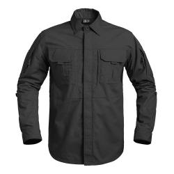 Chemise Ubas Fighter multipoches coton polyester noir &agrave; 3XL