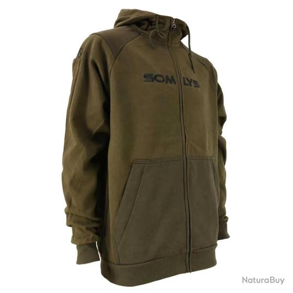 Sweat � capuche marron de � 3XL