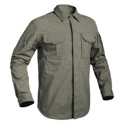 Chemise Fighter renforc&eacute;e respirant coton polyester kaki M &agrave; 3XL M