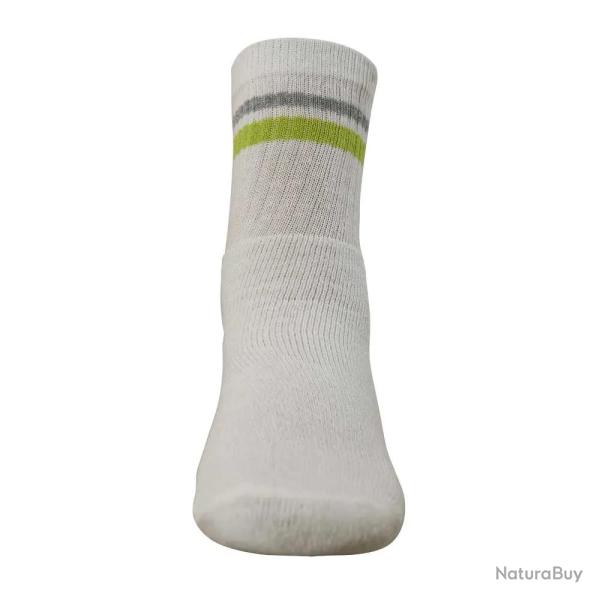 Lot 5 paires chaussettes blanches 43/46 - 47/48 47