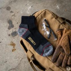 Lot de 3 paires de chaussettes de s&eacute;curit&eacute; courtes 39 - 42