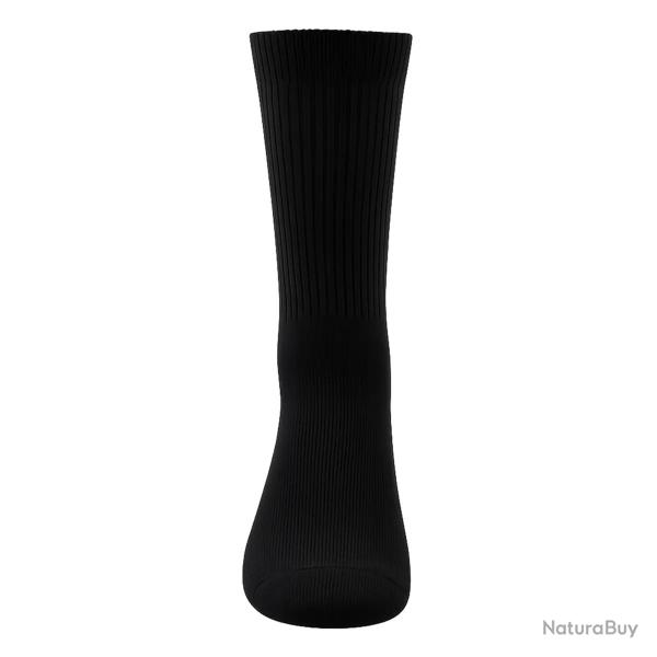 3 paires chaussettes mi hautes noires 39/42 et 43/46 39 - 42