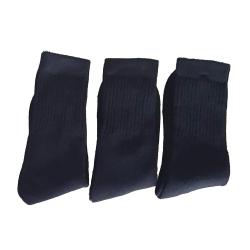 3 paires chaussettes mi hautes noires 39/42 et 43/46 43 - 46