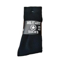 3 paires chaussettes militaires mi hautes noires 39/42 et 43/46 43 - 46