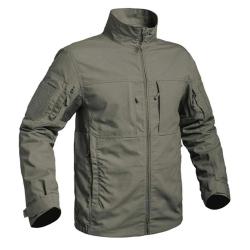 Veste courte Fighter 8 poches zip Ripstop Kaki &agrave; 3XL