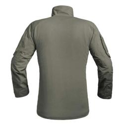 Chemise Ubas Fighter col montant zip coton polyester kaki M &agrave; 3XL