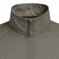 Chemise Ubas Fighter col montant zip coton polyester kaki M &agrave; 3XL