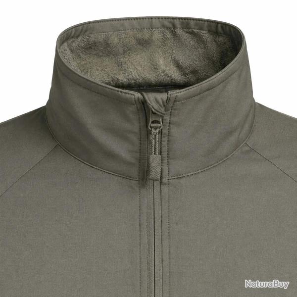 Chemise Ubas Fighter col montant zip coton polyester kaki M � 3XL