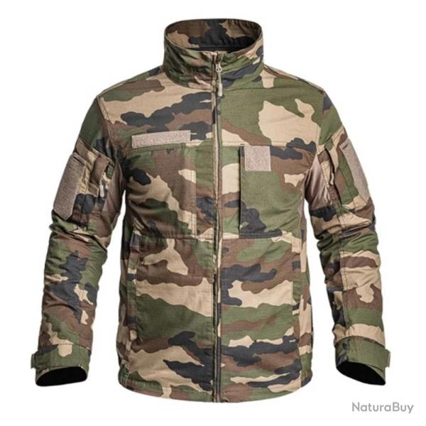 Veste courte Fighter 8 poches zip Ripstop Camo XS � 3XL