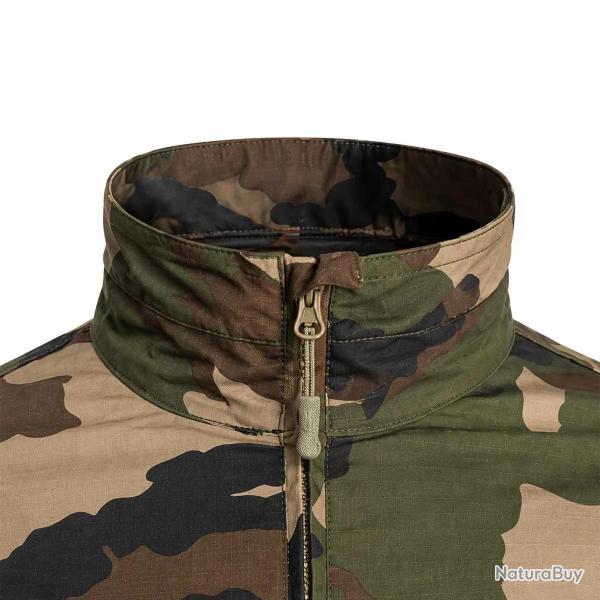 Veste courte Fighter 8 poches zip Ripstop Camo XS � 3XL