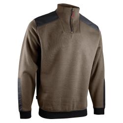 Sweat camionneur homme Cuzco marron de &agrave; 3XL
