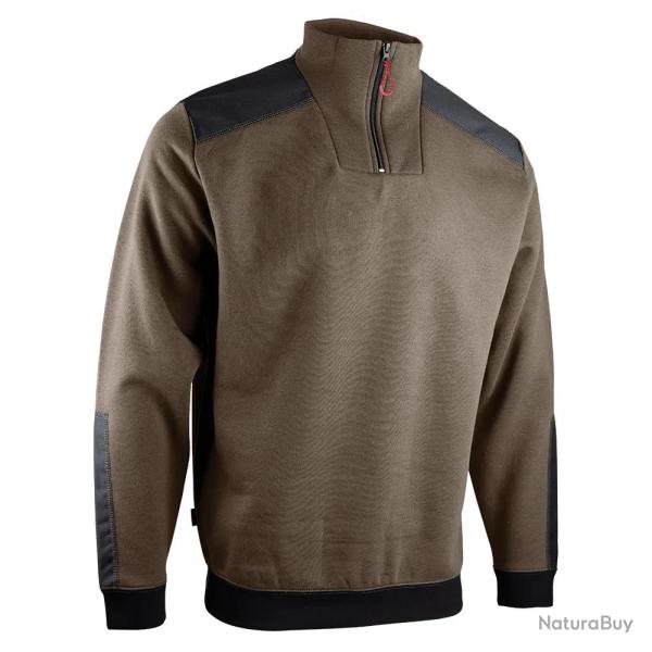 Sweat camionneur homme Cuzco marron de � 3XL