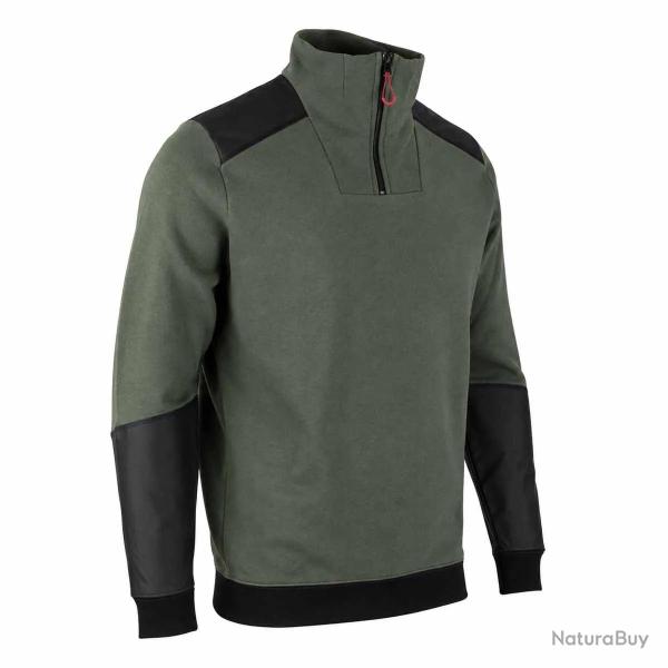Sweat camionneur homme Barbade kaki de M � 3XL