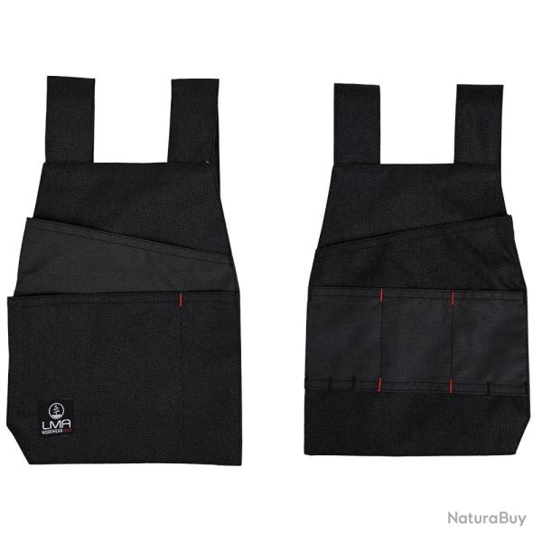 Lot de 2 poches flottantes amovibles Mobile Noir