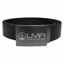 Ceinture Cuir Bivouac noir 120 cm