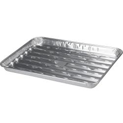 5 barquettes pour grillades bbq 34 x 23x 2,5 cm