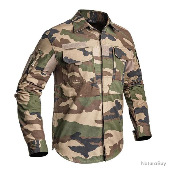 Chemise Fighter respirante mesh coton polyester camo CE M � 3XL M