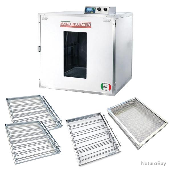 Couveuse + 2 Tiroirs de caille � poule + 1 Tiroir oeufs oie - paon -�dinde + 1 Panier d'�closion