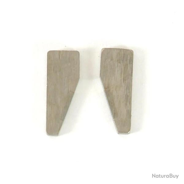 Lame de rechange pour affuteur carbure crois�es en V pr�cis