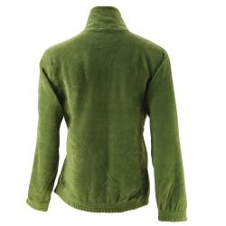 Blouson polaire broderie sanglier 2 poches polyester kaki M &agrave; 3XL 2XL