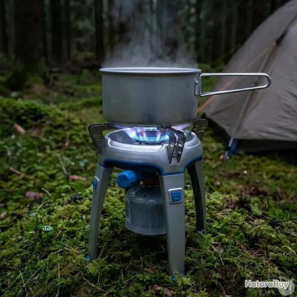 R�chaud � gaz Campingaz Bivouac acier gris 18x18x24,5cm
