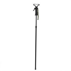 Canne de pirsch monopode automatique en aluminium, 100 &agrave; 160 cm