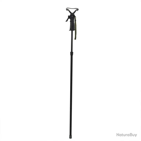 Canne de pirsch monopode automatique en aluminium, 100 � 160 cm