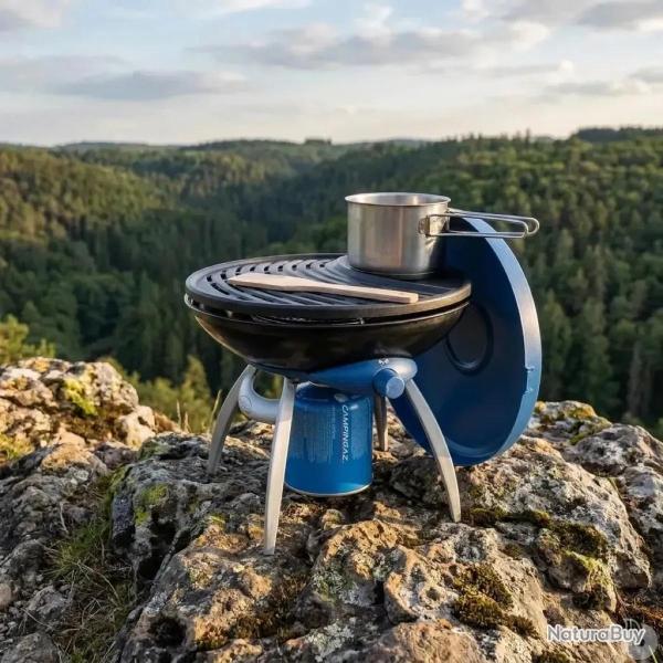 R�chaud Party Grill CV 3 en 1 allumage Piezo 1350W �32cm 805cm2