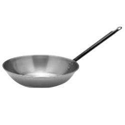 Po&ecirc;le creuse cuisson trad acier poli lamin&eacute; &agrave; froid 40cm