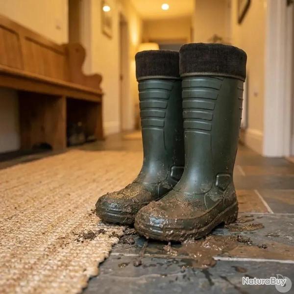 Bottes isolantes waterproof EVA polym�re kaki 40 � 47 40